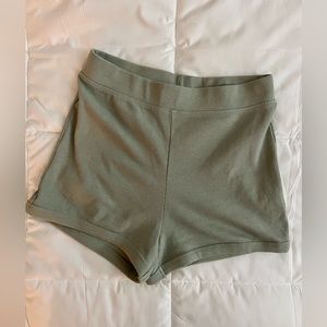 NEVER WORN zara lounge shorts
